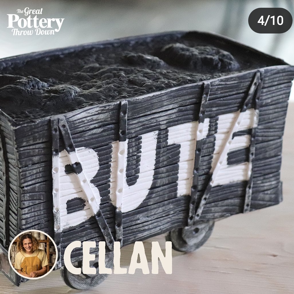 The great pottery throwdown - Railway truck -Cellan